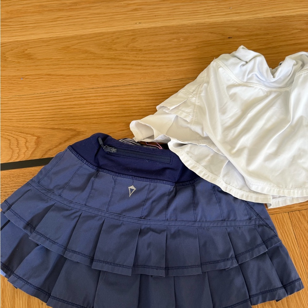 Ivivva Navy and White Skorts